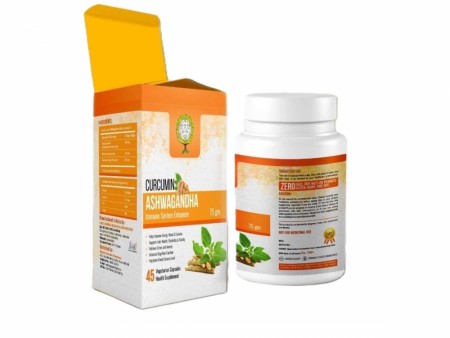 Curcumin Ashwagandha-45 Kapsler